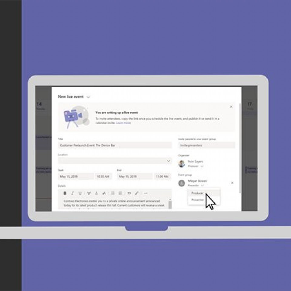 Webinar | Live Events opzetten in Microsoft Teams | Wortell